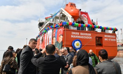 “Palmali” şirkəti şəhid qardaşların adını daşıyan gəmini sulara buraxdı