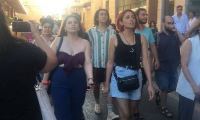 İctimai fəallar məhkəməyə etiraz aksiyası keçiriblər