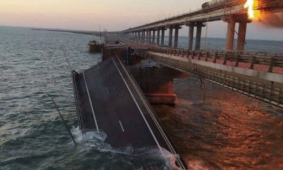 Krım körpüsündə partlayış: Ukrayna ittiham olundu