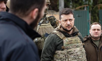 Zelenski müharibə başlayandan sonra ilk xarici səfərə gedib