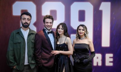 “3391 kilometr” türk filminin aktyorları “CinemaPlus”da qala gecəyə qatılıblar