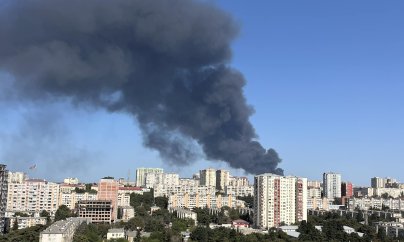 Suraxanıda yanğın: FHN və təcili yardım briqadası cəlb olunub