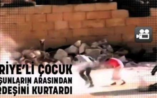 Qardaş bacısını Əsədin əsgərlərindən belə xilas etdi -   VİDEO