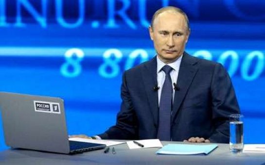Putin suallara cavab verir   - CANLI YAYIM