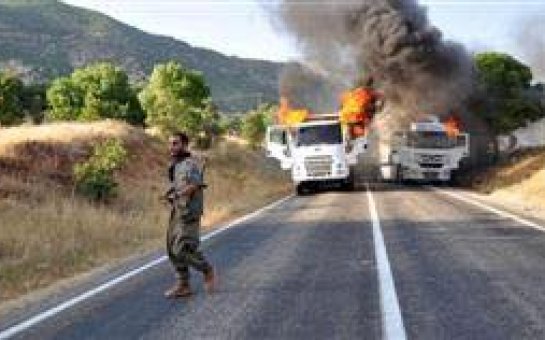 Terrorçular 70 sərnişini girov götürüb - Türkiyədə 