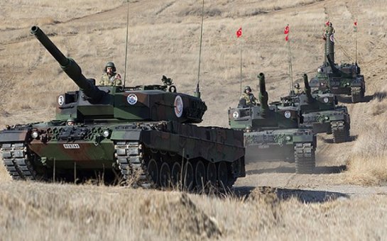 Türkiyə-Suriya sərhədində gərginlik — Əsgərə 