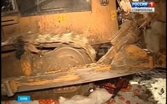 Rusiya türk mallarını belə məhv etdi - VİDEO