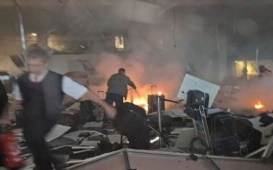 Atatürk hava limanı belə partladıldı VİDEOŞƏRH