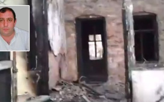 Bakıda yanğın: Zabil Müqabiloğlunun ata evi yandı - VİDEO