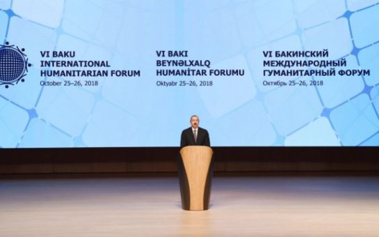 VI Beynəlxalq Humanitar Forumu başlayıb