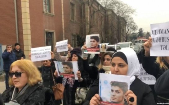 Mehman Hüseynova azadlıq tələb edənlərə hökm oxunub