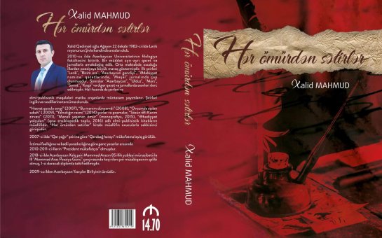 Xalid Mahmudun yeni kitabı işıq üzü görüb