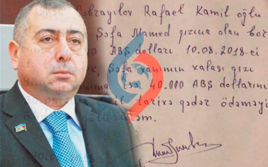 Deputat vəsiqəsini girov qoydu: “Deyir, 3 milyon verib deputat olmuşam…”