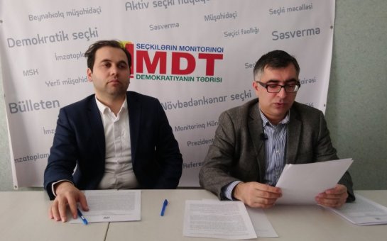 SMDT: Bu prosesdə iştirak edən vəzifəli şəxslər məsuliyyətə cəlb olunmalıdırlar