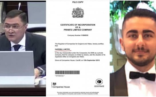 Daha bir deputatın biznesi -  Xarici ölkədə vergi ödəyicisi 