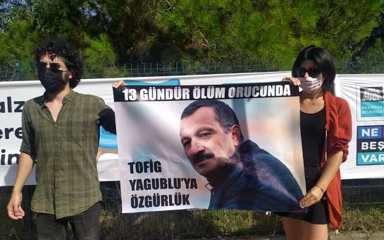 İstanbulda Tofiq Yaqubluya azadlıq tələb olundu