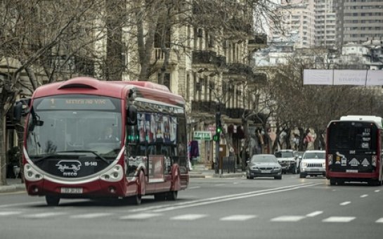 Bu gündən ictimai nəqliyyat saat 20:00-a qədər fəaliyyət göstərəcək