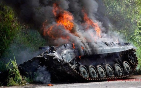 Ermənistan ordusunun 4 tankı vurulub