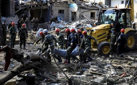 Gəncədə yaralananlardan 10-u məktəblidir