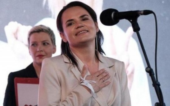 Tixanovskayaya Avropanın ali mükafatlarından biri verildi