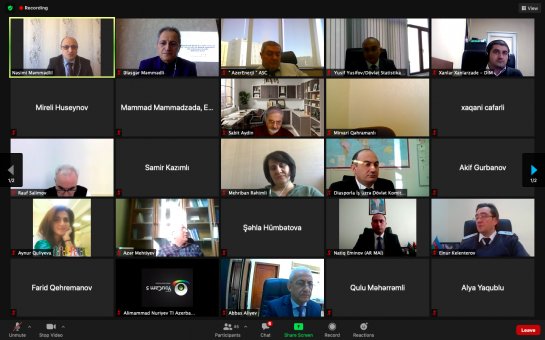 Dövlət qurumlarında informasiya açıqlığı ilə bağlı onlayn konfrans keçirilib