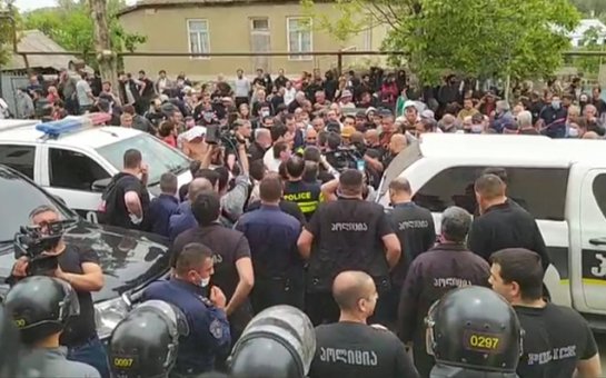 Dmanisidə 8 nəfər saxlanılıb - Komitə açıqlama yaydı