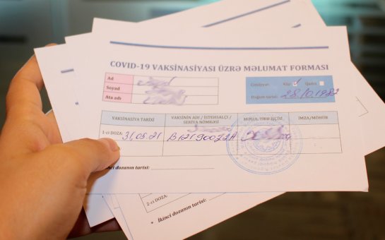 Saxta COVİD pasportu verən şəxslər saxlanılıb