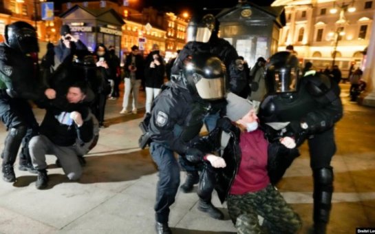 Rusiyada müharibə əleyhdarları 