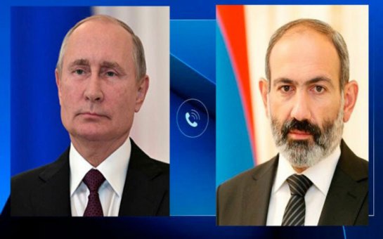 Paşinyan da Putinə zəng edib