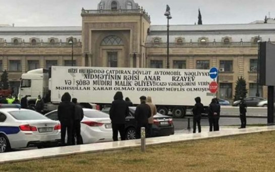 TIR sürücüsüylə atası məhkəmə qarşısına çıxarılır