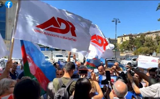 ADR-dən etiraz aksiyası: 