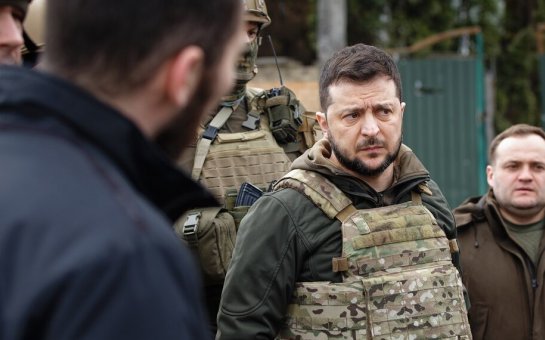 Zelenski müharibə başlayandan sonra ilk xarici səfərə gedib