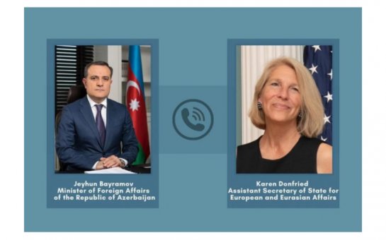 Donfrid Ceyhun Bayramovla danışıb