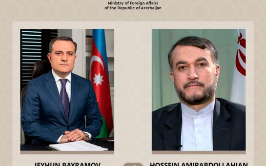 Azərbaycanla İranın XİN rəhbərləri mövcud vəziyyəti müzakirə edib