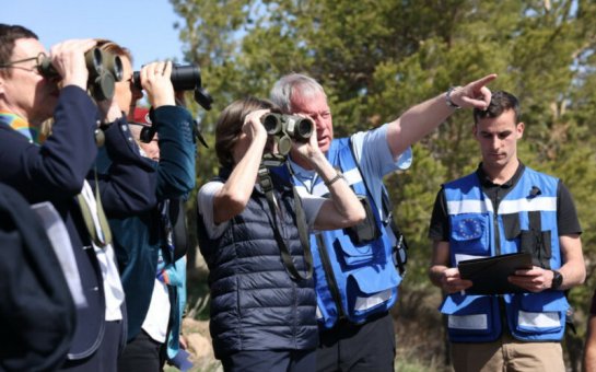 Katrin Kolonna Ermənistan-Azərbaycan sərhədinə gedib