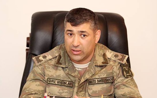 General Bəkir Orucovun vəkili Mais Bərxudarovu ittiham edir