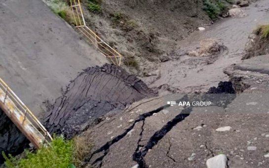 Sel körpünü uçurdu: Qubada 6 kəndlə əlaqə tam kəsildi